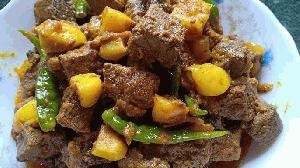 Spice up your menu with this delicious Kolija and Potato Bhuna recipe