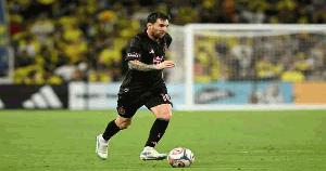 Messi scores first goal since father's death in Miami draw
