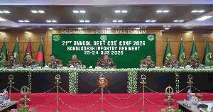 Army chief attends BIR Annual Commanders' Conf in Rajshahi
