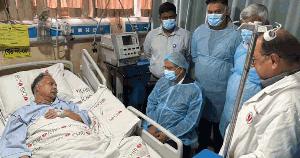 President visits hospital to see ailing Energy Minister Tuku