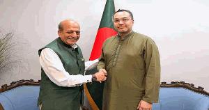 Mahdi Amin urges Indian envoy to prevent fugitives from creating instability